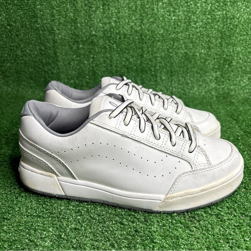 Vintage Vans Womens Size 9 Skate Shoes Pillow Fat Tongue Chunky White Skateboard - Picture 1 of 12